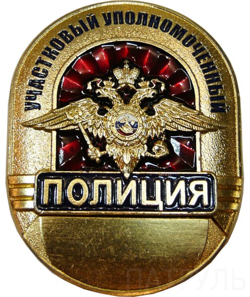 Нагрудный знак ППС полиции