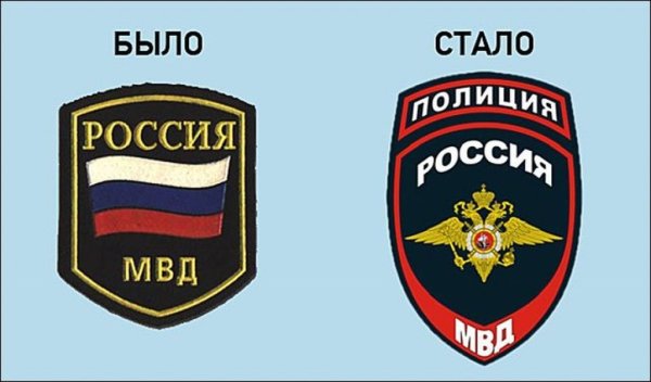 Шевроны милиции России обозначения