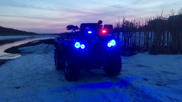 Вспышки ФСО на квадроцикл