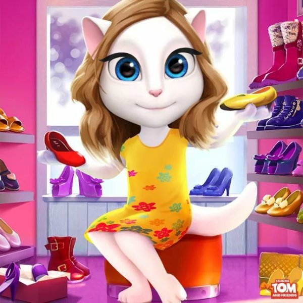 Анджела Эльза кошка Анжела