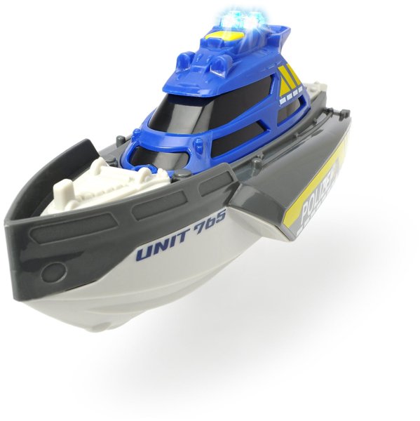 Dickie Toys "полицейский катер" 24 см, свет, звук, 3714010