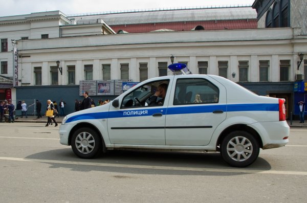 Renault Logan полиция