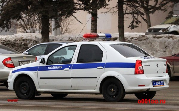 Рено Логан 2 полиция