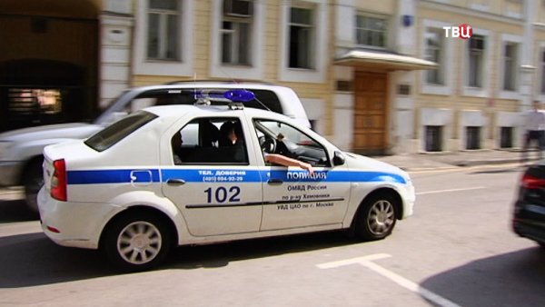 Полицейские машины ППС В Москве