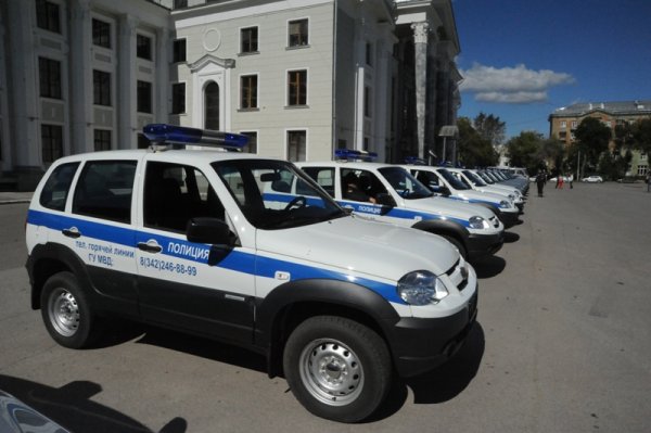 Chevrolet Niva полиция