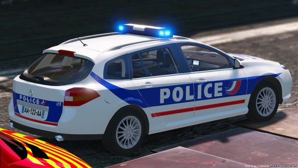 Police Renault Laguna 2