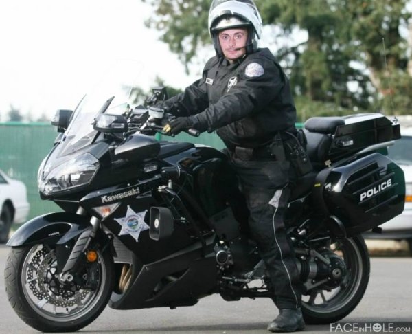 Kawasaki concours 14 Police