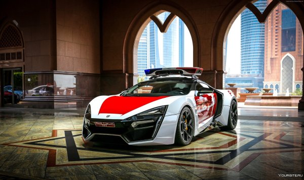 Lykan Hypersport полиции Дубая