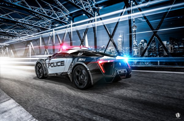Lykan Hypersport Police