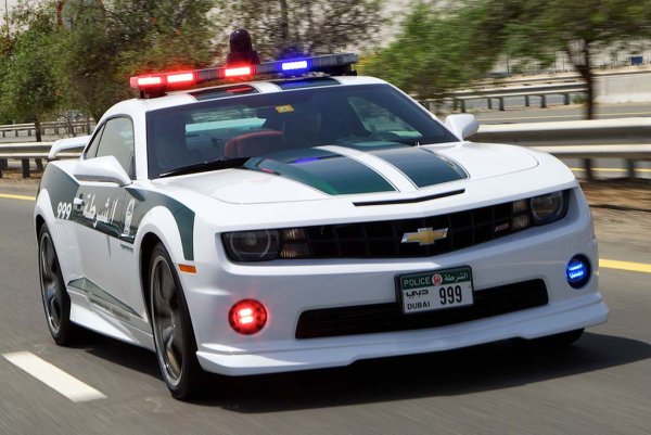 Chevrolet Camaro SS Полицейская Дубаи