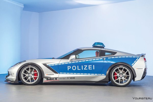 Chevrolet Corvette полиция