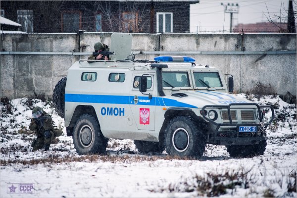 ГАЗ тигр Росгвардия ОМОН