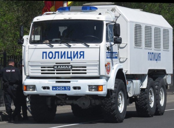 КАМАЗ 5350 полиция