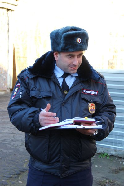 Форма участкового
