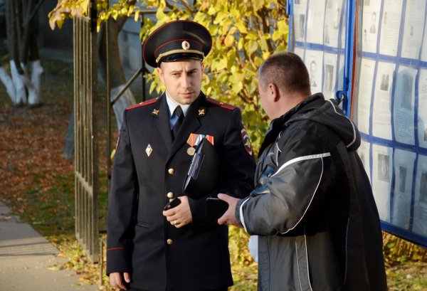 Участковый милиционер