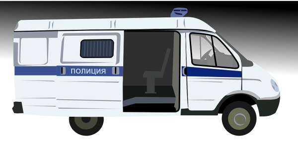 Полиция. Фургон. Газель