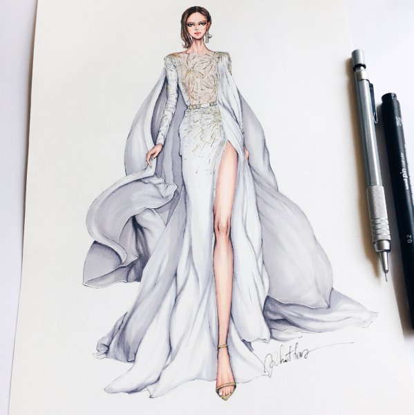 Zuhair Murad эскизы