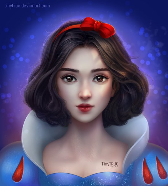 Белоснежка Дисней арт