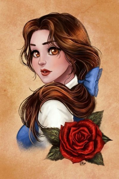 Бель красавица и чудовище арт
