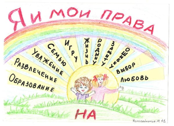 Рисунок Мои права