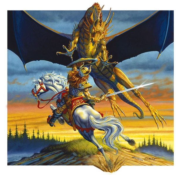 Ларри Элмор картины Dragonlance