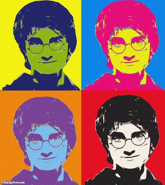Harry Potter Andy Warhol