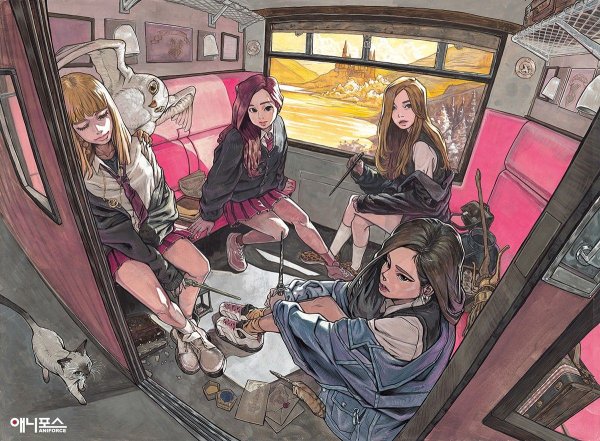 BLACKPINK Хогвартс