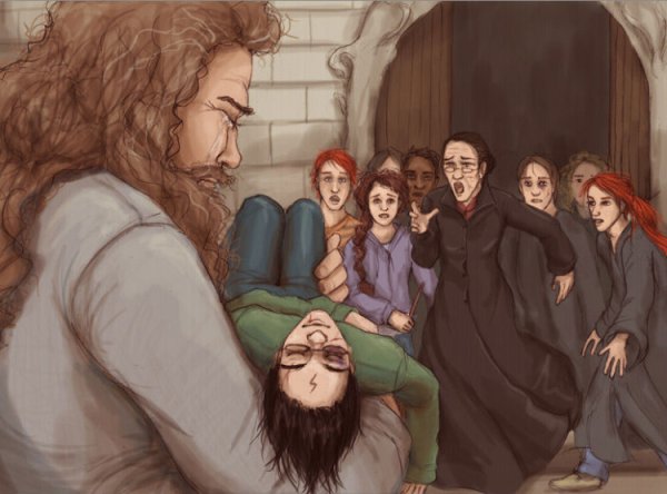 Гарри Поттер и дары смерти Хагрид