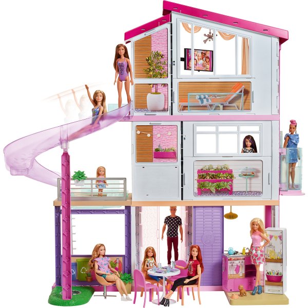Кукольный домик Barbie дом мечты, fhy73
