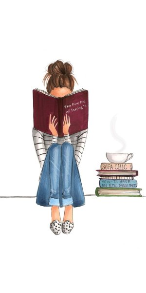 Девушка с книгой