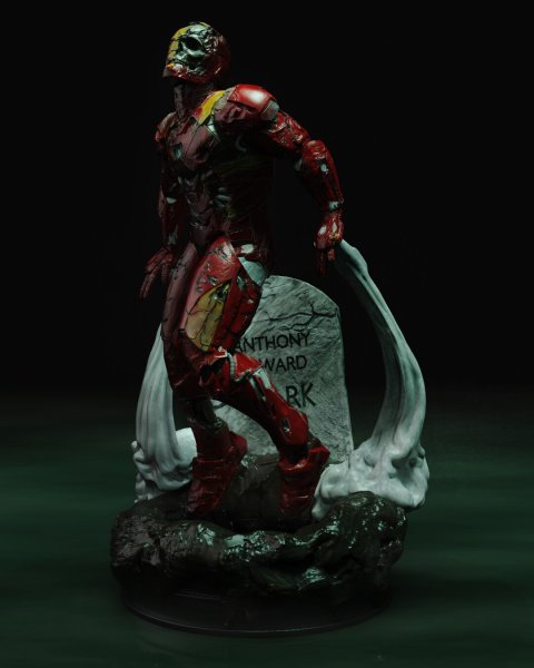 Iron man Zombie Железный человек