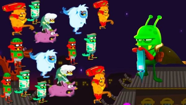 Пляжный босс Zombie Catchers