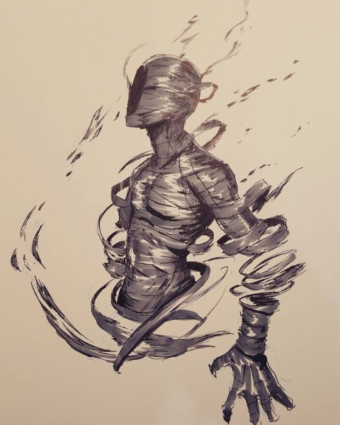 Ajin призрак Art