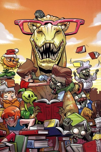 Plants vs Zombies комикс
