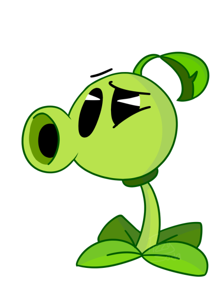 Plants vs Zombies растения Peashooter