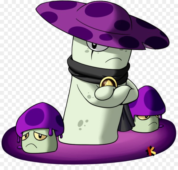 Plants vs Zombies гриб