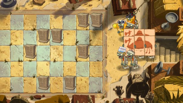 Plants vs Zombies 2 Египет