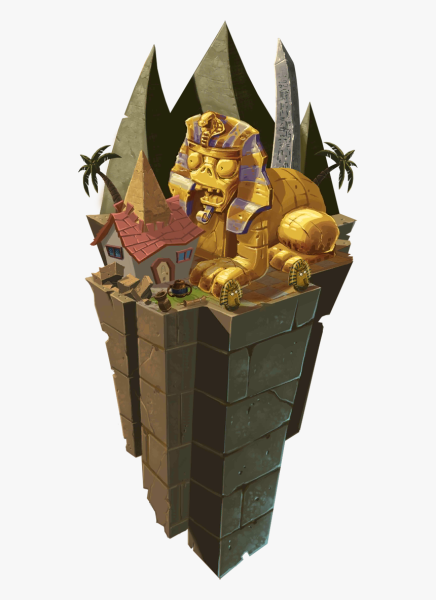 Plants vs Zombies 2 Египет