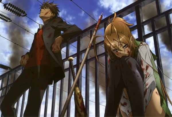High School of the Dead аниме