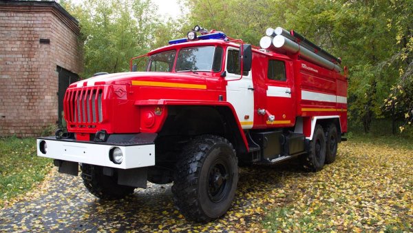 Урал 4320 пожарный