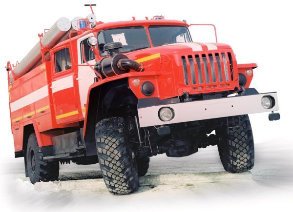 Пожарная машина Урал 43206