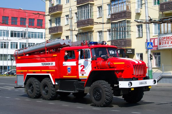 Пожарная машина Урал 5557