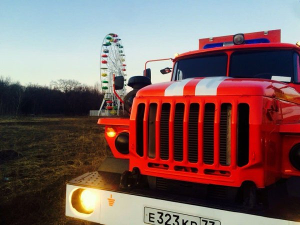 Пожарная машина на базе Урал 432006