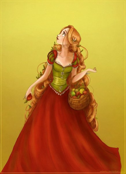 Рисунок девочка жабка