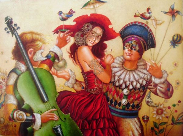 Перуанский художник Barrios Edgar