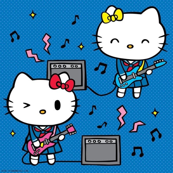 Hello Kitty and Mimmi