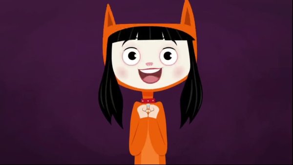 Китти кошка мультфильм