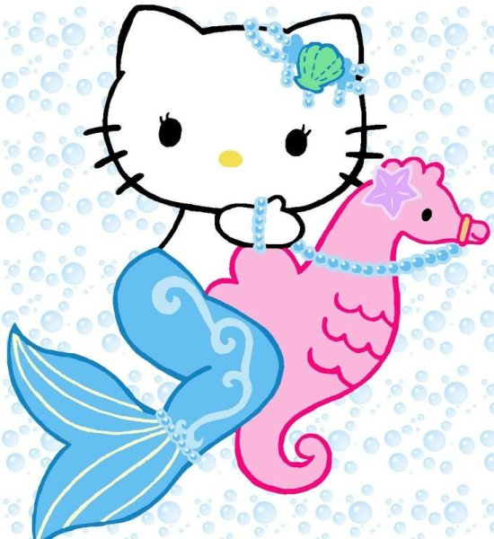 Hello Kitty Русалка