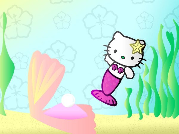 Hello Kitty Русалочка