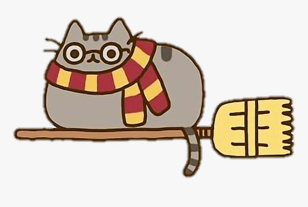 Pusheen Гарри Поттер